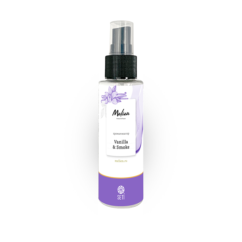 Спрей парфюмированный Melien Vanilla&Smoke (100мл) купить в интернет-магазине «Мир Чехлов»